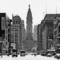 1950s Downtown Philadelphia Pa Usa by Vintage Images 1950s Downtown Philadelphia Pa Usa by Vintage Images