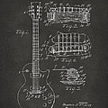 1955 McCarty Gibson Les Paul Guitar Patent Artwork - Gray Digital Art by Nikki Marie Smith 1955 McCarty Gibson Les Paul Guitar Patent Artwork - Gray Digital Art by Nikki Marie Smith