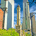 Chicago Water Tower Shopping by Christopher Arndt