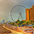 Downtown Myrtle Beach Photograph by Kathy Baccari Downtown Myrtle Beach Photograph by Kathy Baccari