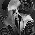 Dynamic Floral 4 Cala Lilies Painting by Ricardo Chavez-Mendez Dynamic Floral 4 Cala Lilies Painting by Ricardo Chavez-Mendez