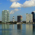 Miami Skyline #2 Photograph by Raul Rodriguez