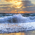 Splash Sunrise Photograph by Debra and Dave Vanderlaan Splash Sunrise Photograph by Debra and Dave Vanderlaan