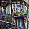 The French Quarter during Mardi Gras Photograph by Mountain Dreams The French Quarter during Mardi Gras Photograph by Mountain Dreams