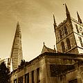 The Shard and Southwark Cathedral by Chris Day The Shard and Southwark Cathedral by Chris Day