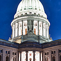 Wisconsin State Capitol Building at Night Photograph by Sebastian Musial Wisconsin State Capitol Building at Night Photograph by Sebastian Musial