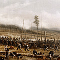 Battle Of Chickamauga, 1863 by James Walker Battle Of Chickamauga, 1863 by James Walker