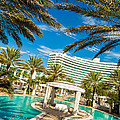 Fontainebleau Hotel Photograph by Raul Rodriguez Fontainebleau Hotel Photograph by Raul Rodriguez