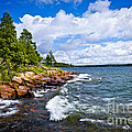 Rocky shore of Georgian Bay 1 Photograph by Elena Elisseeva Rocky shore of Georgian Bay 1 Photograph by Elena Elisseeva