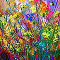 Wild Flowers Painting by Pol Ledent Wild Flowers Painting by Pol Ledent