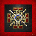 33rd Degree Mason - Inspector General Masonic Jewel Digital Art by Serge Averbukh 33rd Degree Mason - Inspector General Masonic Jewel Digital Art by Serge Averbukh