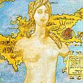 Ancient Cyprus Map and Aphrodite Digital Art by Augusta Stylianou Ancient Cyprus Map and Aphrodite Digital Art by Augusta Stylianou