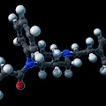 Fentanyl, Molecular Model Photograph by Evan Oto Fentanyl, Molecular Model Photograph by Evan Oto