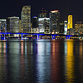 Miami Downtown Skyline Photograph by Raul Rodriguez Miami Downtown Skyline Photograph by Raul Rodriguez