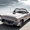 57 T-Bird Digital Art by Douglas Pittman 57 T-Bird Digital Art by Douglas Pittman