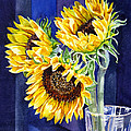 Sunflowers Painting by Irina Sztukowski Sunflowers Painting by Irina Sztukowski