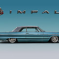 '64 Impala SS Digital Art by Douglas Pittman '64 Impala SS Digital Art by Douglas Pittman