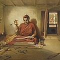 A Buddhist Monk, From India Ancient by William 'Crimea' Simpson A Buddhist Monk, From India Ancient by William 'Crimea' Simpson