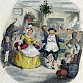 A Christmas Carol, Mr. Fezziwigs Ball Photograph by British Library A Christmas Carol, Mr. Fezziwigs Ball Photograph by British Library