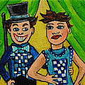 A Flip of the Coin Painting by Patricia Arroyo A Flip of the Coin Painting by Patricia Arroyo