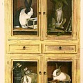 A Home for my Rabbits Painting by Diane Strain A Home for my Rabbits Painting by Diane Strain