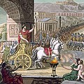 A Roman Triumph, Illustration by Jacques Grasset de Saint-Sauveur A Roman Triumph, Illustration by Jacques Grasset de Saint-Sauveur
