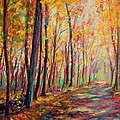A warm autumn day Painting by Daniel W Green A warm autumn day Painting by Daniel W Green