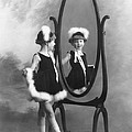 A Young Girl In A Mirror Photograph by Underwood Archives A Young Girl In A Mirror Photograph by Underwood Archives