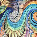Abstract Dragon by Kate Fortin Abstract Dragon by Kate Fortin