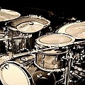 Abstract Drum Set Painting by J Vincent Scarpace Abstract Drum Set Painting by J Vincent Scarpace