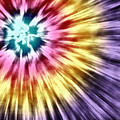 Abstract Purple Tie Dye by Phil Perkins