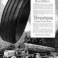 Ad Firestone, 1918 by Granger Ad Firestone, 1918 by Granger
