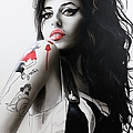 Amy Painting by Christian Chapman Art Amy Painting by Christian Chapman Art