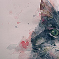 And I Love Her Painting by Paul Lovering And I Love Her Painting by Paul Lovering