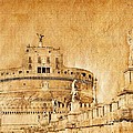 Angels Bridge and Castle Photograph by Stefano Senise Angels Bridge and Castle Photograph by Stefano Senise