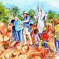 Apparition Hill Medjugorje by Vicki Housel Apparition Hill Medjugorje by Vicki Housel