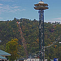 Arcadia Space Needle In Gatlinburg Tennessee by Marian Bell Arcadia Space Needle In Gatlinburg Tennessee by Marian Bell