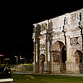 Arch of Constantine at night Photograph by Weston Westmoreland Arch of Constantine at night Photograph by Weston Westmoreland
