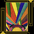 Art Deco Design with Mat Digital Art by Chuck Staley Art Deco Design with Mat Digital Art by Chuck Staley