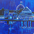 Asbury Park's Night Memories Painting by Patricia Arroyo Asbury Park's Night Memories Painting by Patricia Arroyo