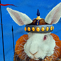 Attila the Bun.. Painting by Will Bullas
