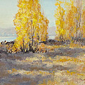 Autumn Abandon Painting by Karen Ilari Autumn Abandon Painting by Karen Ilari