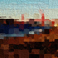 Baker Beach Painting by Linda Woods Baker Beach Painting by Linda Woods