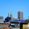 Baltimore Stadiums Photograph by Olivier Le Queinec