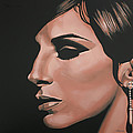 Barbra Streisand Painting by Paul Meijering Barbra Streisand Painting by Paul Meijering