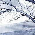 Bare Trees Painting by Hailey E Herrera Bare Trees Painting by Hailey E Herrera