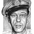 Barney Fife Drawing by Greg Joens Barney Fife Drawing by Greg Joens