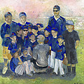 Baseball Team by Stephanie Broker