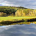 Bath NH Autumn Panorama Photograph by Luke Moore