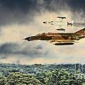 Black Widows. F4 Phantom Digital Art by Airpower Art Black Widows. F4 Phantom Digital Art by Airpower Art